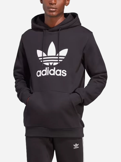 Худі чоловіче Adidas IA4883 2XL Чорне (4066745536194) - зображення 1