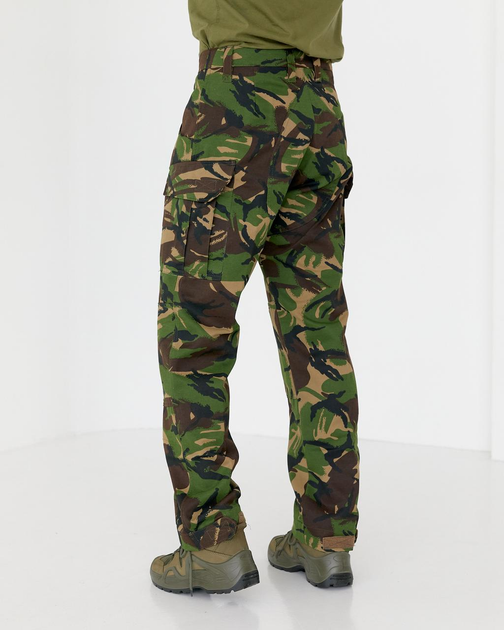 Брюки мужские камуфляж Британка с усиленными коленями, брюки полевые камуфляжные хлопковые 52 - изображение 2