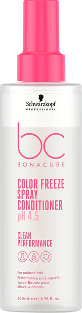 Odżywka w sprayu Schwarzkopf Professional BC Bonacure Color Freeze do włosów farbowanych 200 ml (4045787724318) - obraz 1