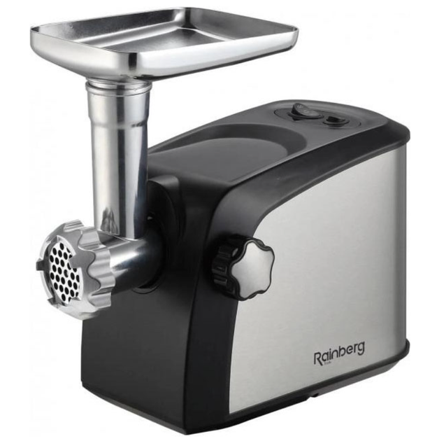 Електрична м'ясорубка Rainberg RB-673 3800W 9 насадок з реверсом - изображение 6