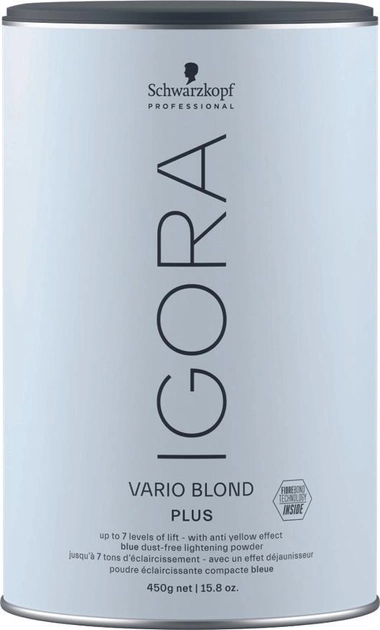 Puder Schwarzkopf Professional Igora Royal Vario Blond Powder Lightener Plus 450 g (4045787955897) - obraz 1