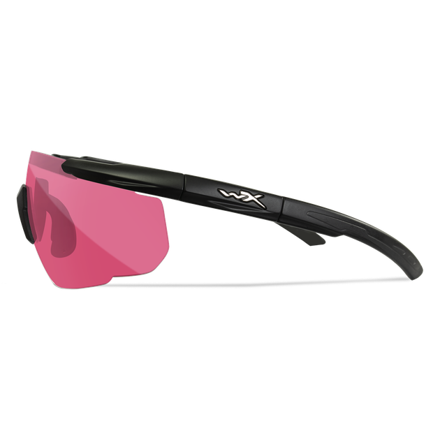 Очки для стрельбы Wiley X SABER ADV серые/оранжевые/красные линзы/матовая черная оправа (309) - изображение 3