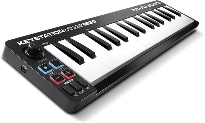 Klawiatura MIDI M-Audio Keystation Mini 32 MK3 (KEYSTATION 32III) - obraz 2