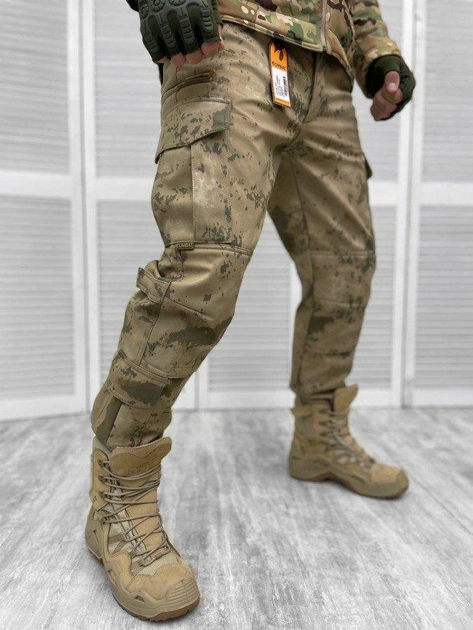 Тактичні штани мультикам COMBAT sand 2XL - зображення 1