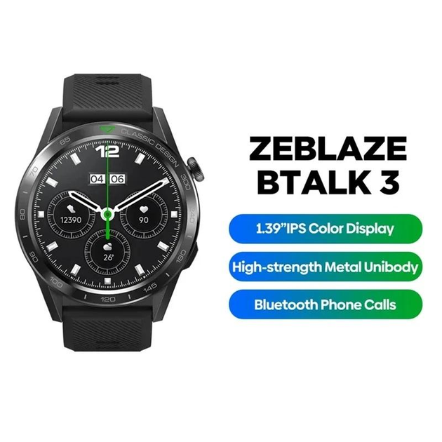 AERO BLAZE３ Смарт-часы Zeblaze Btalk 3 (голосовые вызовы, Тонометр