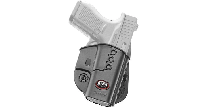 Кобура Fobus для Glock 43 с поясным фиксатором - зображення 1