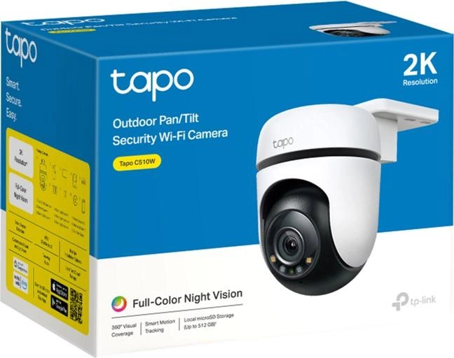 Розумна зовнішня поворотна камера TP-LINK Tapo C510W (4895252501575) - зображення 2