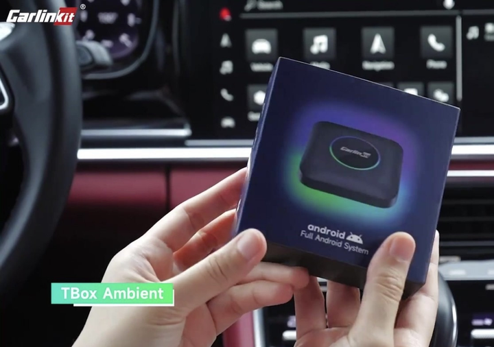 Приставка в авто Carlinkit TBox Ambient 4/64 Android 13.0 через CarPlay ...