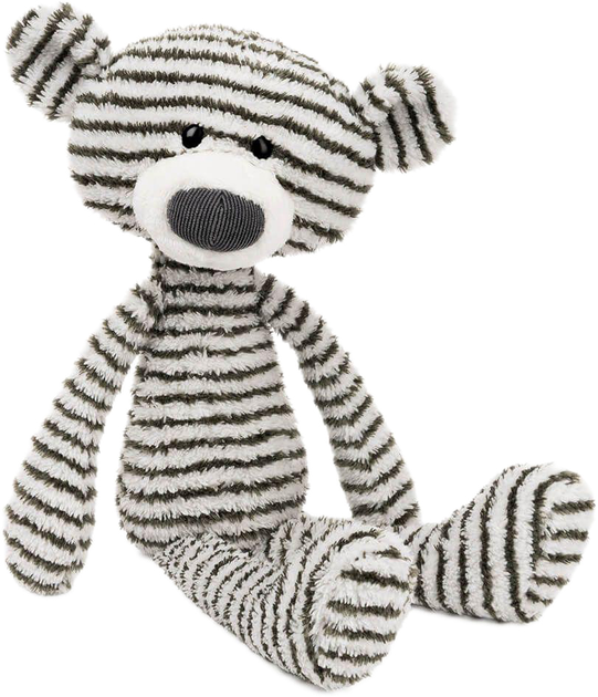 М'яка іграшка Gund Toothpick Stripes Ведмедик Смугастий 38 см (0778988394519) - зображення 1