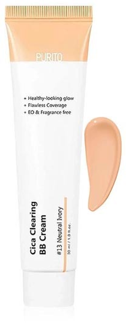 Krem BB z wąkrotą azjatycką Purito Cica Clearing BB Cream regenerujący #13 Neutral Ivory 30 ml (8809563101412) - obraz 1