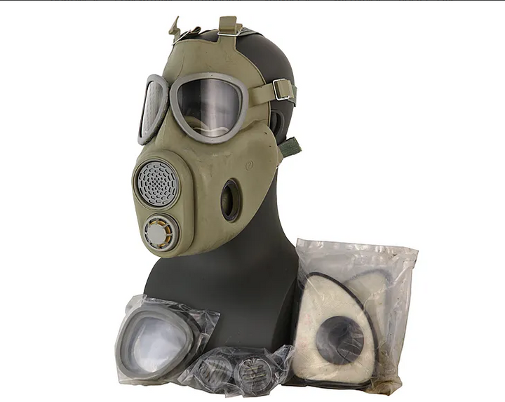 Противогаз Защитная маска ABC M10 с сумкой 91650320 - изображение 2