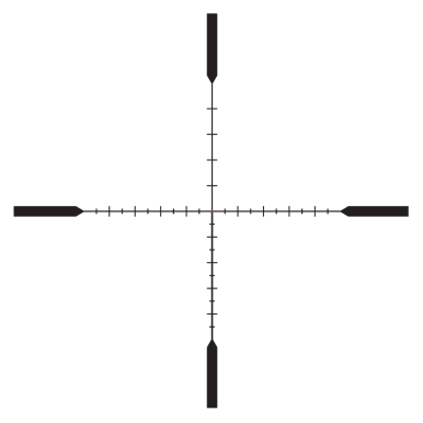 Прицел оптический TRIJICON Tenmile 4-24x50 MRAD Ranging Crosshair SFP Red - изображение 2