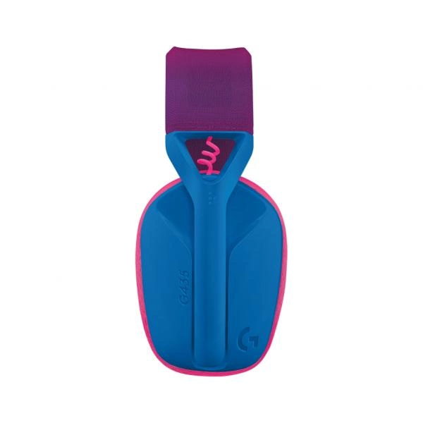 Наушники Logitech G435 LIGHTSPEED WGH (981-001062) синие - изображение 2