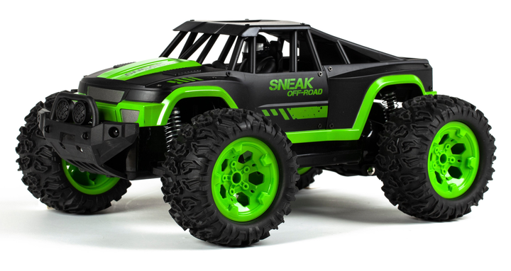 Samochód zdalnie sterowany TOYMAX Sneak Off-Road RC Zielony (5700135346138) - obraz 1