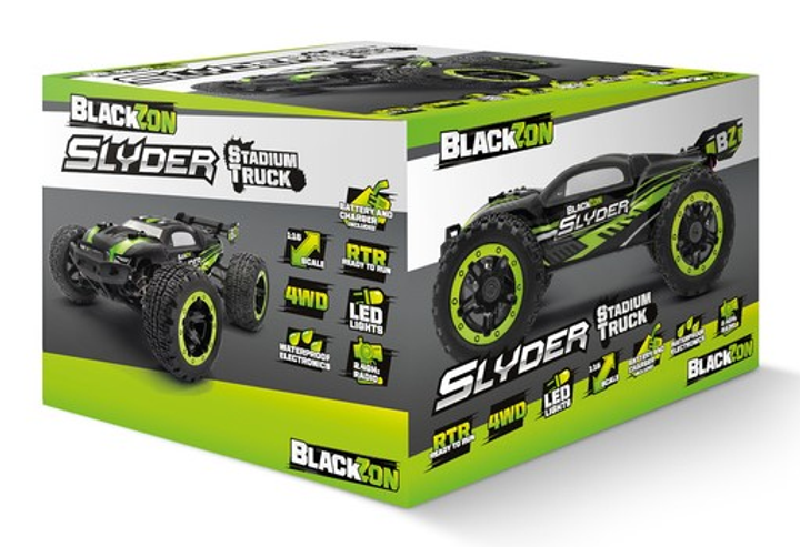 Buggy zdalnie sterowany BlackZon Slyder Stadium Truck (5700135401028) - obraz 1