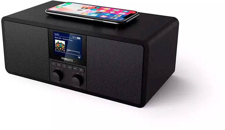 Głośnik przenośny z wbudowanym radiem Philips TAR8805 Black (TAR8805/10) - obraz 7