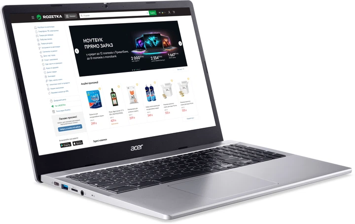 Ноутбук Acer Chromebook 315 CB315-5H-C68B (NX.KPPEU.001) Sparkly