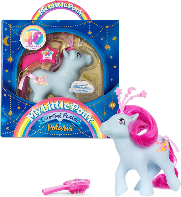 Figurka My Basic Fun Little Pony Celestial Ponies Polaris 10 cm (0885561353426) - obraz 1