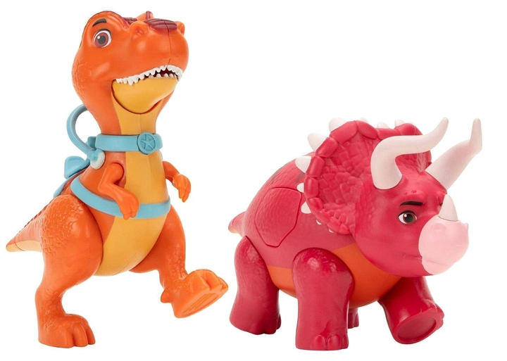 Набір фігурок Dino Ranch Динозавры Бисквит и Ангу 2 шт (0191726397335) - зображення 2