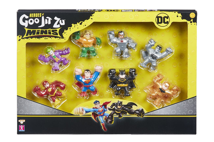 Zestaw figurek Goo Jit Zu DC Minis S1 8 Pack (0630996413340) - obraz 1