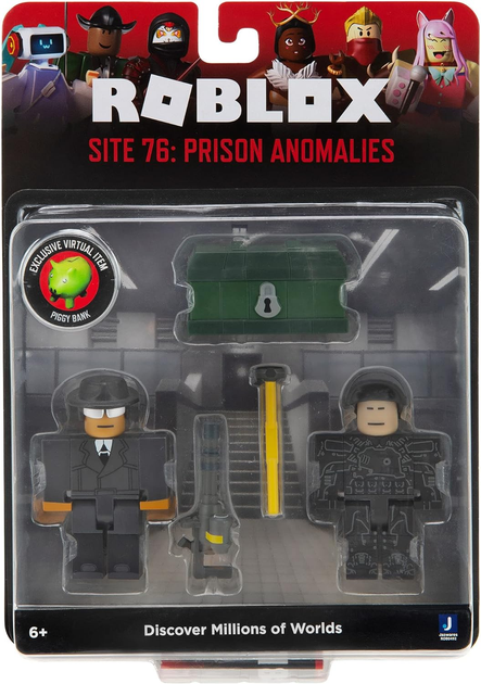 Набір фігурок Jazwares Roblox Action Collection Site 76 Prison Anomalies (0191726404682) - зображення 1