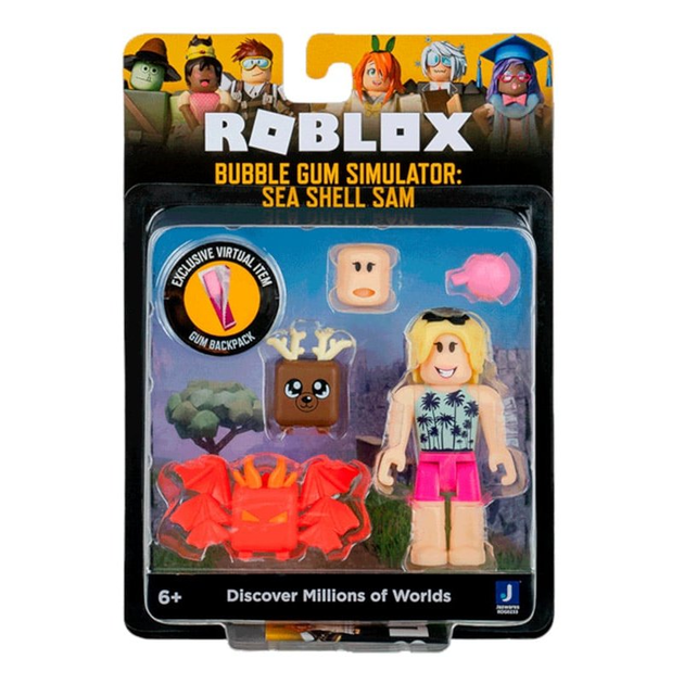 Набір фігурок Jazwares Roblox Bubble Gum Sim Sea Shell Sam (0191726421412) - зображення 1