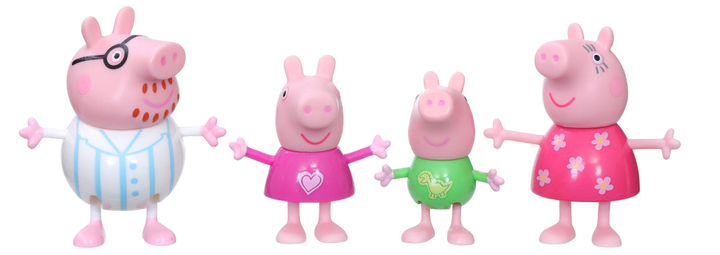 Zestaw figurek Hasbro Peppa Pig Peppas Family Bedtime (5010993834617) - obraz 2