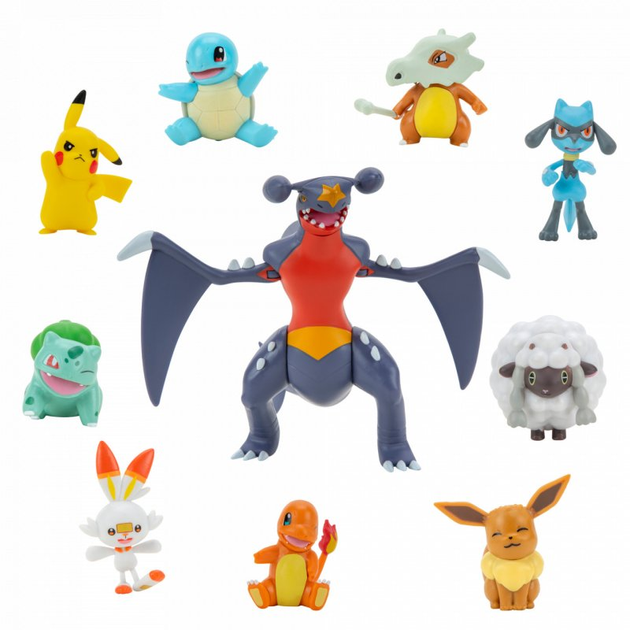 Набір фігурок Jazwares Pokemon Battle 10 шт (0191726412717) - зображення 2