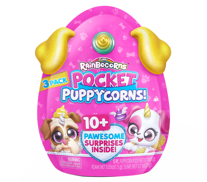 Zestaw figurek Rainbocorns Pocket Puppycorn Surprise (4894680026858) - obraz 1