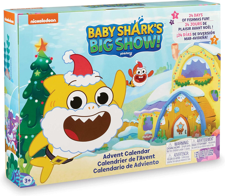 Zestaw figurek WowWee Baby Shark Big Show Advent Calendar (0771171616740) - obraz 1