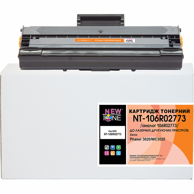 Картридж для Xerox Black (106R03048) NewTone 106R02773 Black NT ...