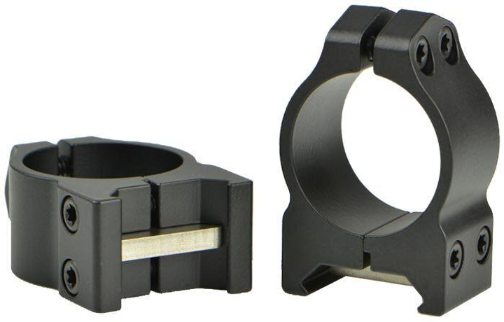 Кольцa Warne Maxima Fixed Rings. d - 25.4 мм. Low. Weaver/Picatinny - изображение 1