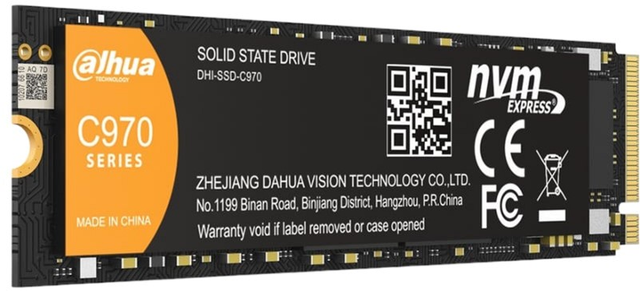 Dysk SSD Dahua C970 1TB M.2 2280 PCIe 4.0 x4 3D NAND (TLC) (DHI-SSD-C970N1TB) - obraz 2