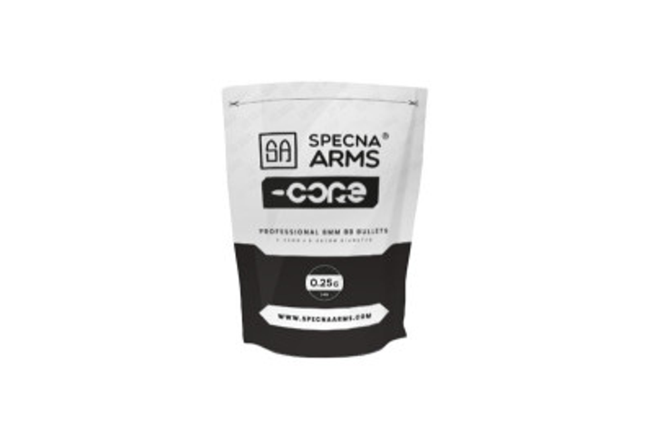 Страйкбольні кулі Specna Arms Core 0,25 g 1 kg - зображення 1