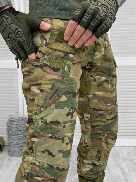 Весенние тактические штаны muller Мультикам XL - изображение 2