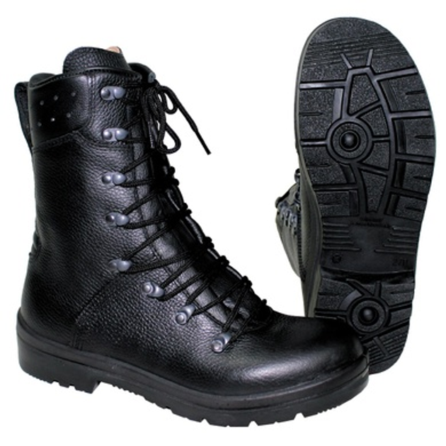 Берці Бундесвер Модель 2007 BW Combat Boots Чорний 51 - зображення 1