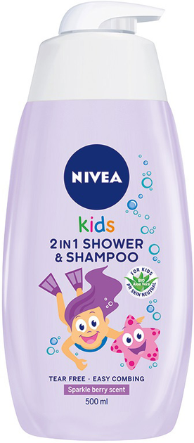 ROZETKA | Гель для мытья тела Nivea Kids 2 в 1 с ароматом фруктового ...