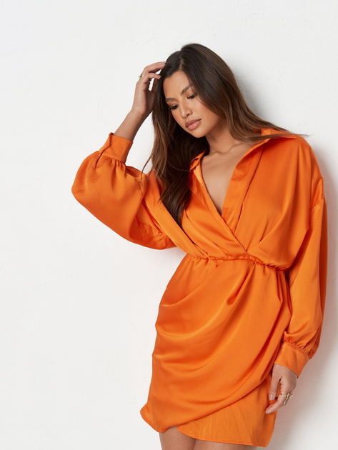 Сукня на запах вечірня коротка літня жіноча Missguided DD929143 36 Помаранчева від Rozetka на платформі USKIDKA Акція на Сукня на запах вечірня коротка літня жіноча Missguided DD929143 36 Помаранчева від Rozetka