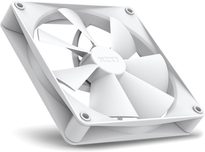 Кулер NZXT F140P 140 мм White (RF-P14SF-W1) - зображення 4