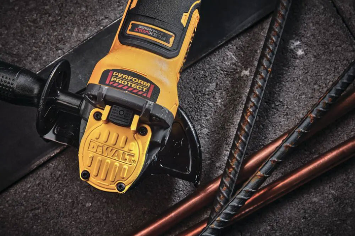 Bezszczotkowa akumulatorowa szlifierka kątowa DeWalt DCG409NT bez akumulatora i ładowarki (DCG409NT) - obraz 4