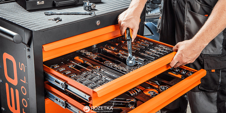 Візок для інструменту NEO Tools c 6 висувними шухлядами 680 х 460 х 1030 мм (5907558422238) - зображення 4