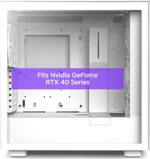 Корпус NZXT H Series H7 Elite 2023 Edition ATX Mid Tower Chassis All White color (CM-H71EW-02) - зображення 6