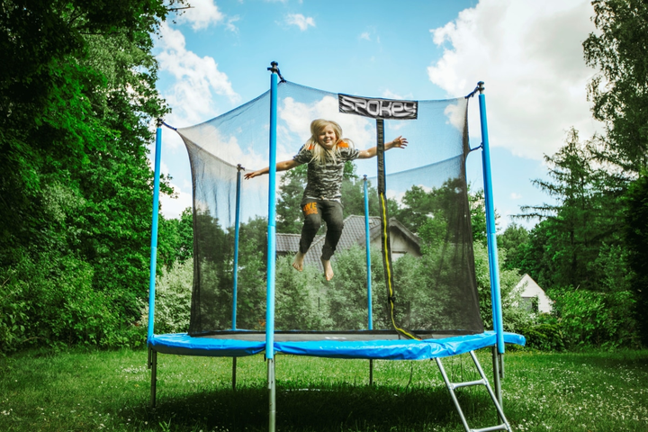 Trampolina Spokey 244 CM BL JUMPER 927878 (5902693278788) - obraz 2