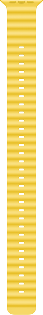 Pasek przedłużający Apple Ocean Band do Apple Watch 49 mm, jeden rozmiar, żółty (MQED3ZM/A) - obraz 1