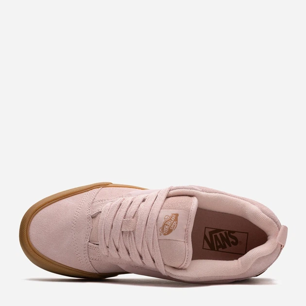 Sneakersy damskie zamszowe Vans Knu Skool Stack VN000CP6CYA 38.5 Różowe (196575374230) - obraz 4