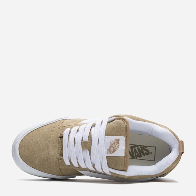 Жіночі кеди низькі Vans Knu Skool Stack VN000CP6SQ7 39 Бежеві (196575069617) - зображення 4