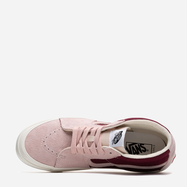 Tenisówki męskie wysokie Vans OG Sk8-Mid LX VN0A4BVCBQL 42 Różowe (196573444638) - obraz 4