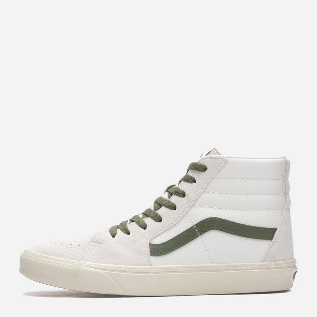 Чоловічі кеди високі Vans Sk-8 Hi Vintage Pop VN0A4BVTR2S 41 Білі (196570615246) - зображення 1