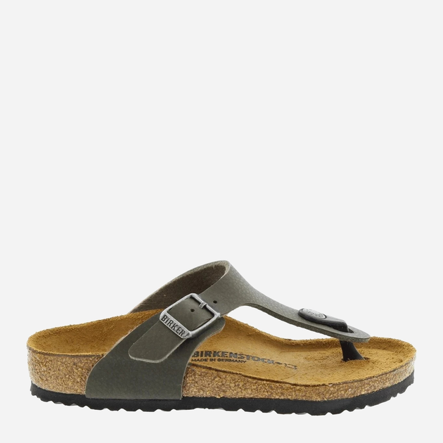 Дитячі в'єтнамки для дівчинки Birkenstock GIZEH Kids Birko-Flor Narrow 33 Зелені (4044477326948) - зображення 1