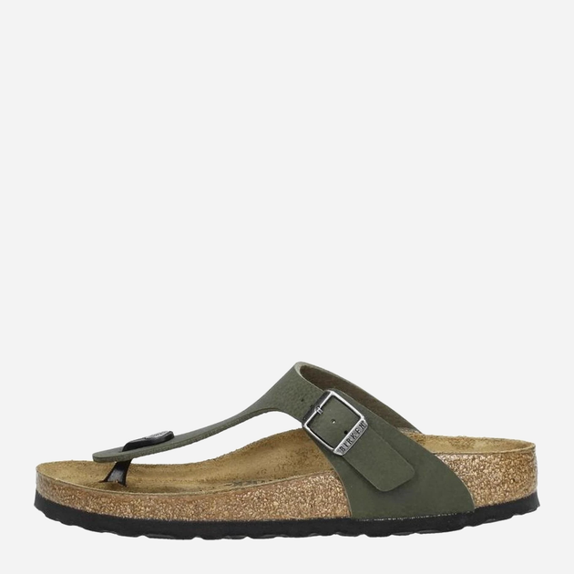 Klapki japonki dziecięce dla dziewczynki Birkenstock GIZEH Kids Birko-Flor Narrow 35 Zielone (4044477326986) - obraz 2